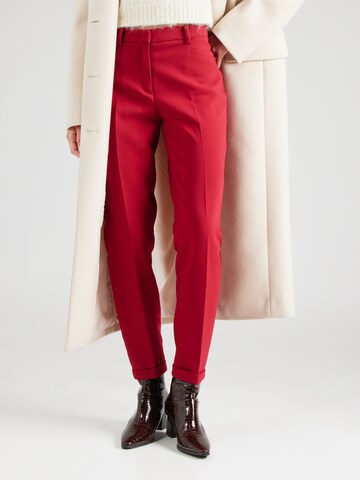 regular Pantaloni con pieghe 'HEDY' di MORE & MORE in rosso: frontale