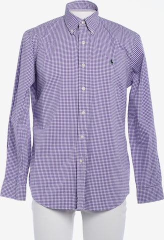 Polo Ralph Lauren Freizeithemd / Shirt / Polohemd langarm M in Lila: Vorderseite