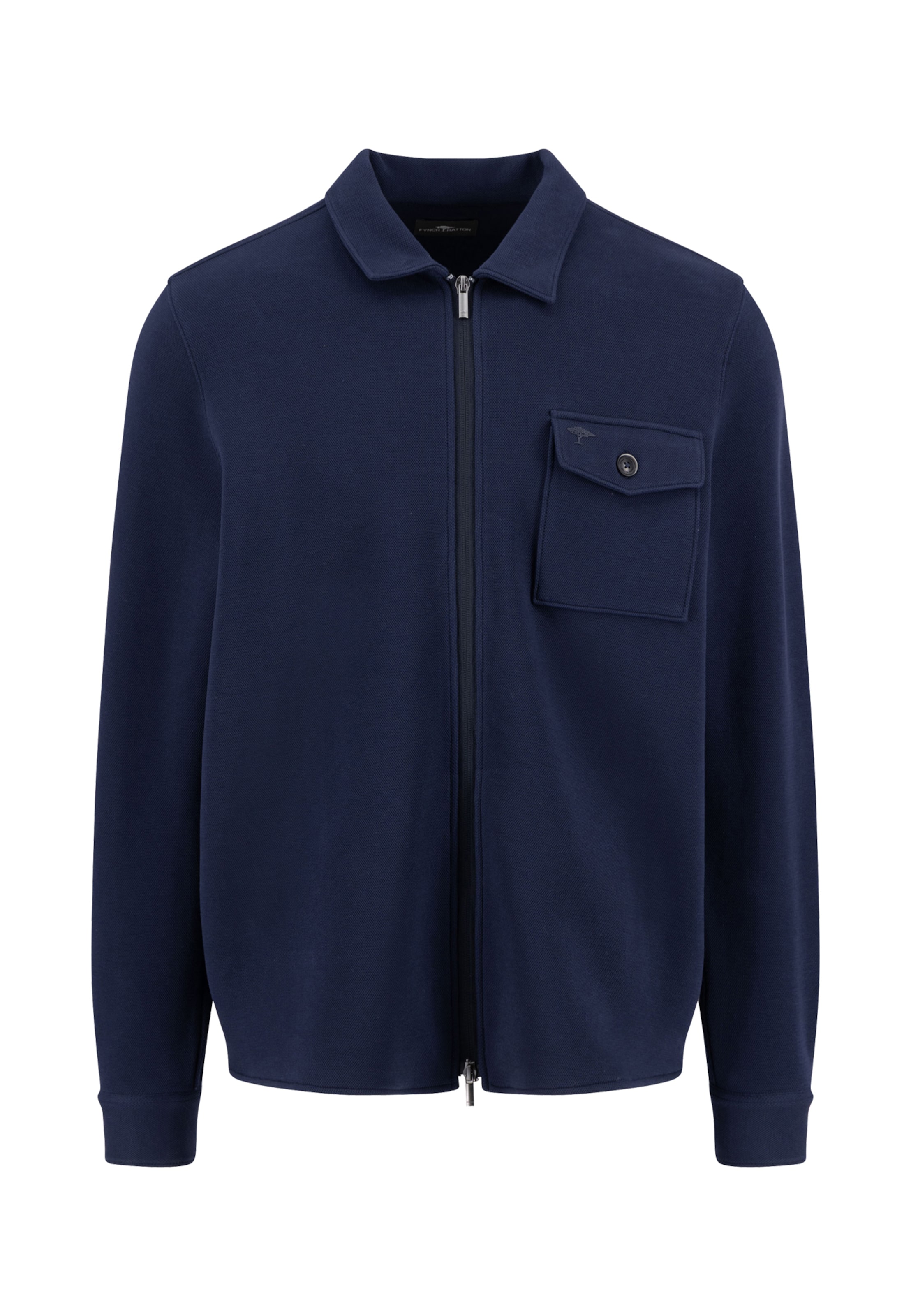 FYNCH-HATTON Between-Season Jacket in Blue: front
