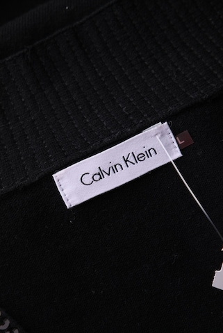 Calvin Klein Strickjacke L in Schwarz