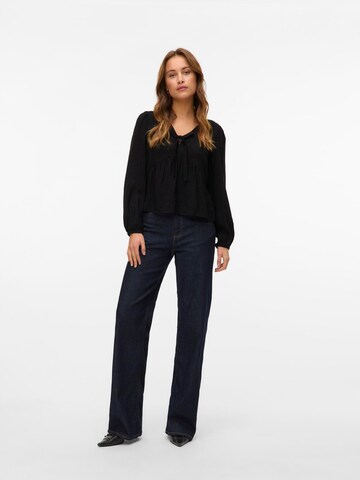 VERO MODA Top 'FLORA' in Black