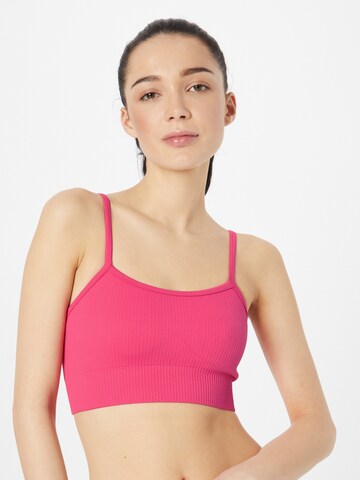 aim'n Bustier Sports-BH 'PAPAYA' i pink: forside