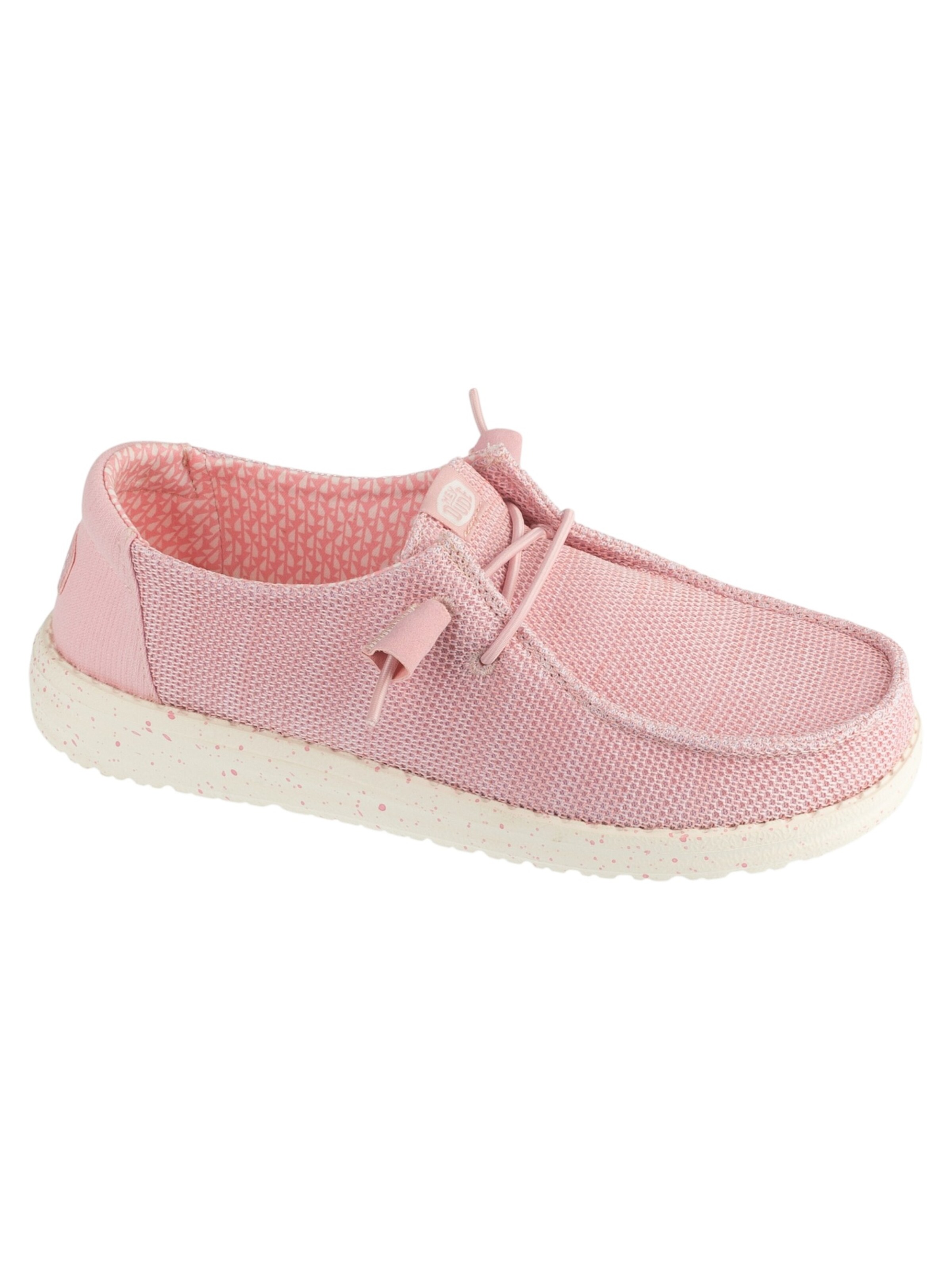 HEY DUDE Moccasins 'Wendy Stretch Sox' in Pink: front