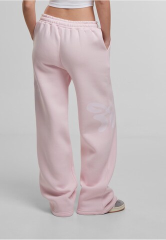 Wide Leg Pantalon Felicious en rose