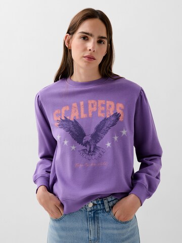 Scalpers Свитшот ' ' в Лиловый: спереди