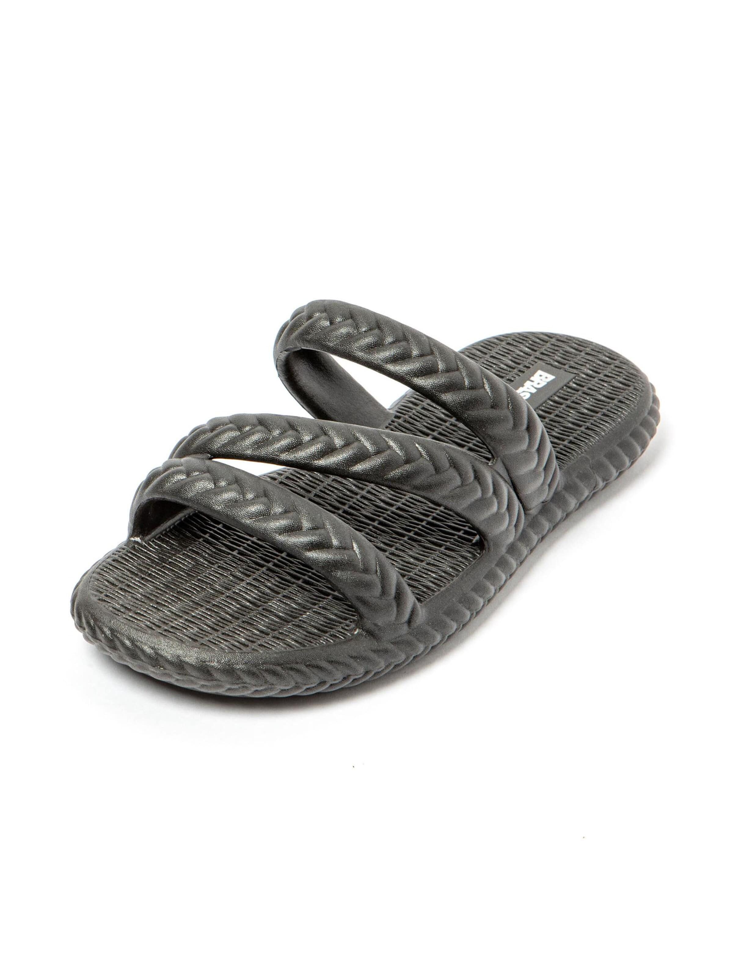 Brasileras Pantolette 'Sira' in Schwarz