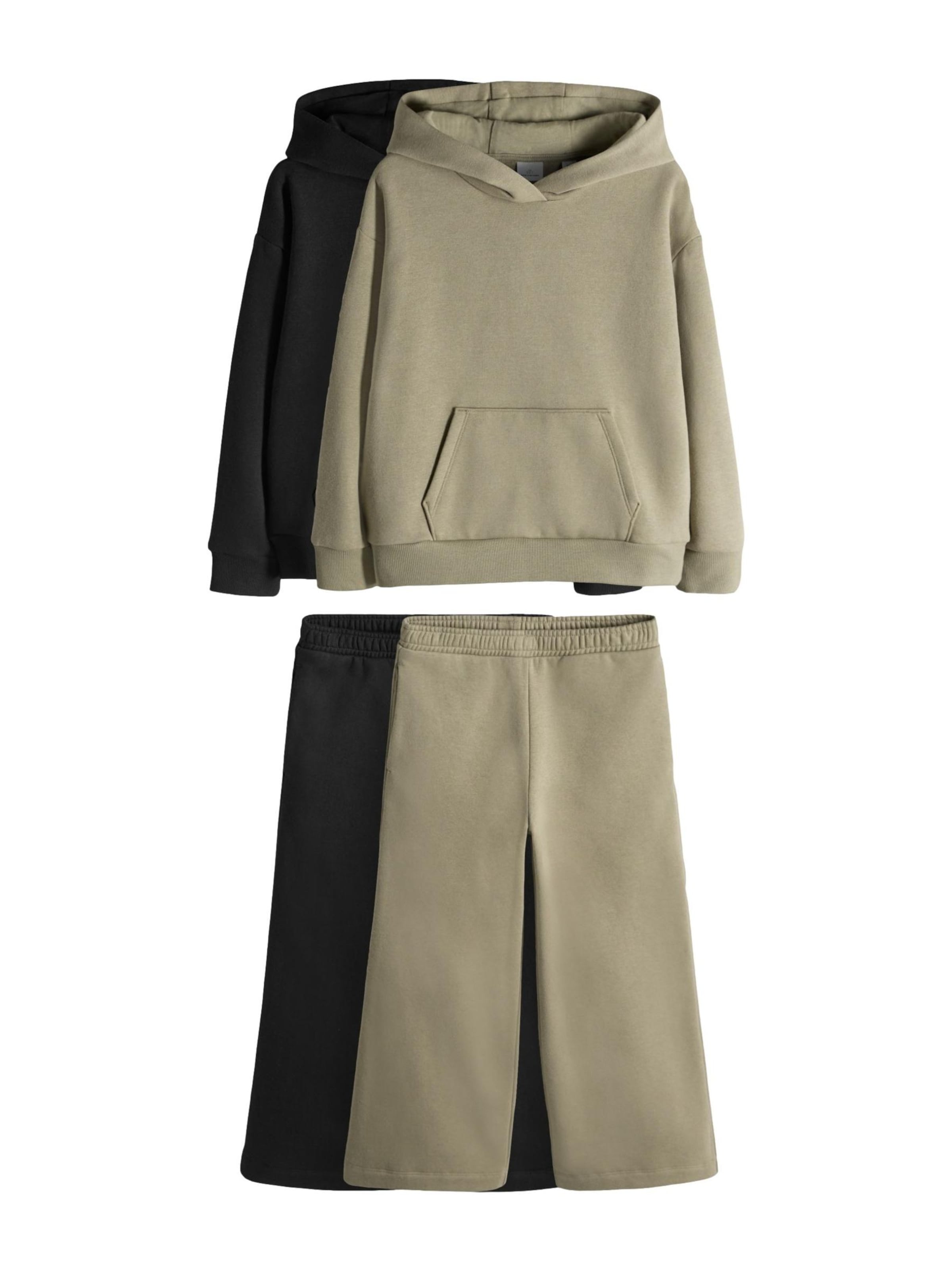 The Set Zestaw w kolorze zielony: przód