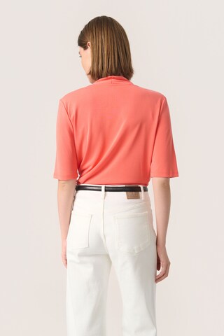 SOAKED IN LUXURY Bluse 'Columbine' in Orange