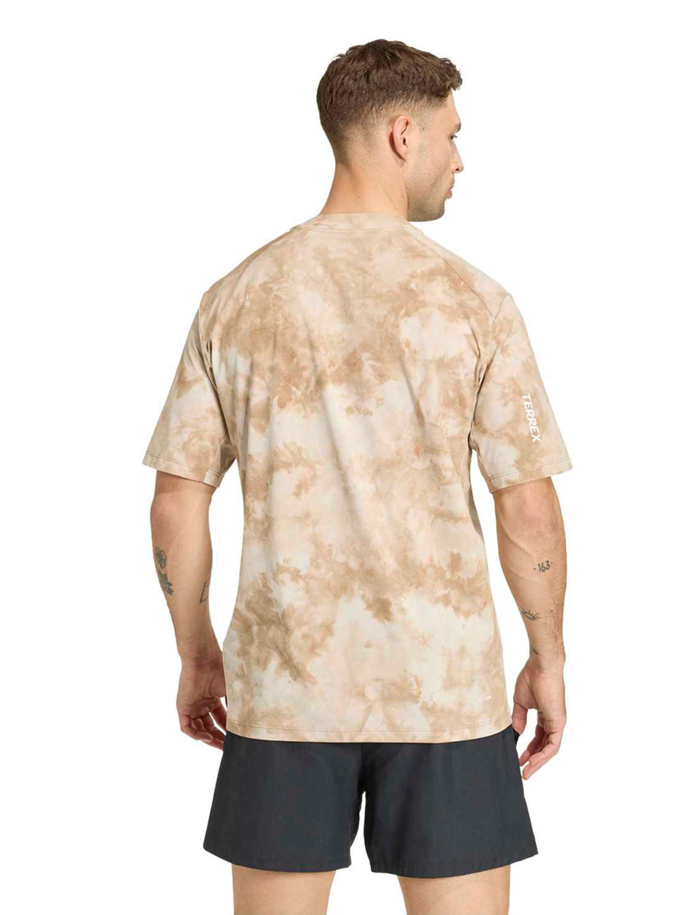 ADIDAS TERREX Λειτουργικό μπλουζάκι σε μπεζ