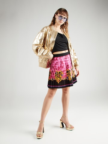 Versace Jeans Couture Spódnica w kolorze różowy