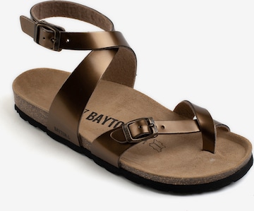 Bayton Sandal 'Swan' i guld