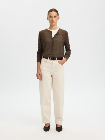 SELECTED - Cárdigan 'SLFSHIRLEY' en marrón