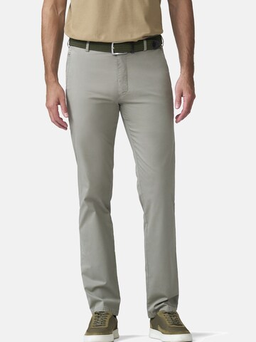 MEYER Regular Chino 'Bonn 1-5075' in Groen: voorkant
