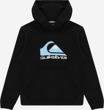 QUIKSILVER Athletic Sweatshirt in Black: front