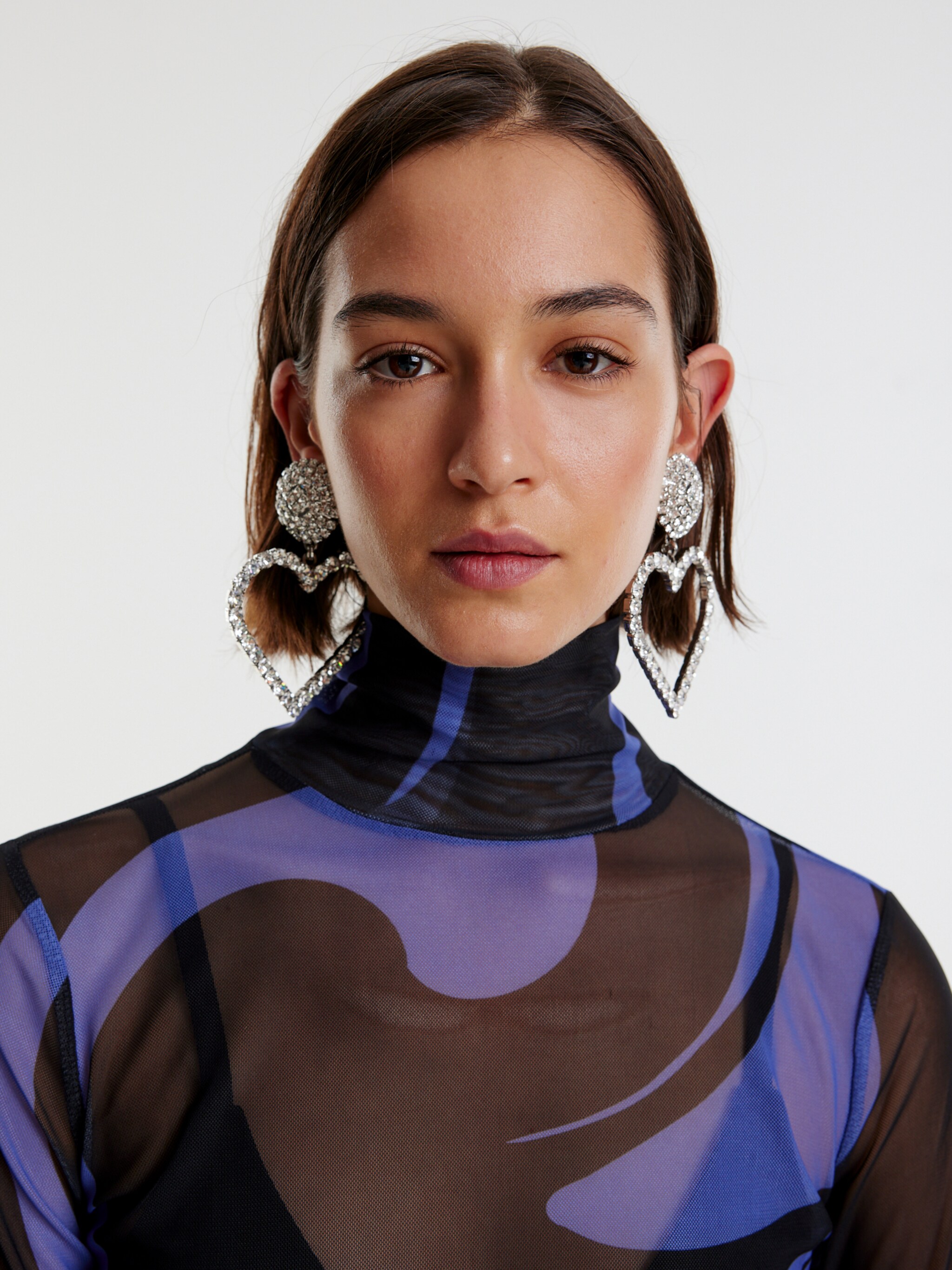 EDITED Producten Shirt 'Fiore' Lila