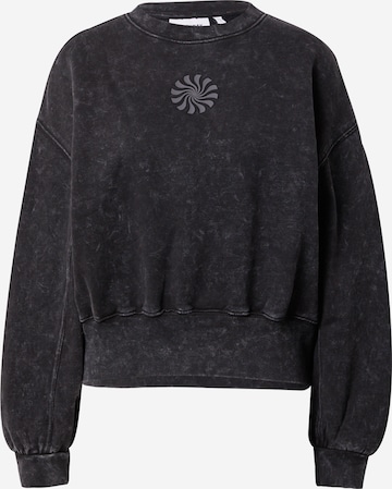 WEEKDAY Sweatshirt in Schwarz: predná strana