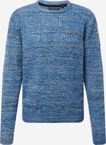 BRAVE SOUL Sweater in Blue: front