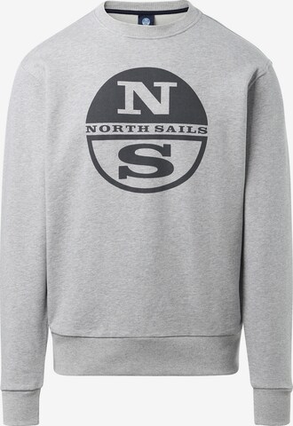 North Sails Sweatshirt in Grau: predná strana