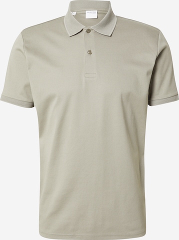 SELECTED Poloshirt 'SLHFave' in Grau: Vorderseite