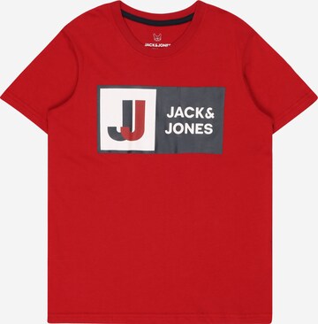Jack & Jones Junior Tričko – červená: přední strana