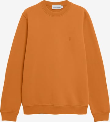 ARMEDANGELS Pullover BAARO FLEECE in Orange: Vorderseite