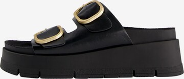 Bershka Pantolette in Schwarz