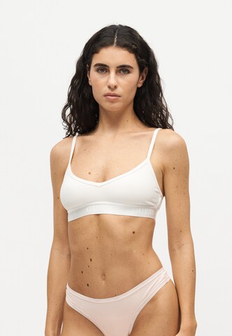 GUESS Bustier Melltartó 'PENELOPE' - fehér: elől