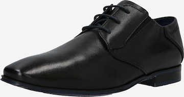 bugatti - Zapatos con cordón en negro: frente