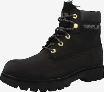 CATERPILLAR Lace-Up Ankle Boots ' Lyric ' in Black: front