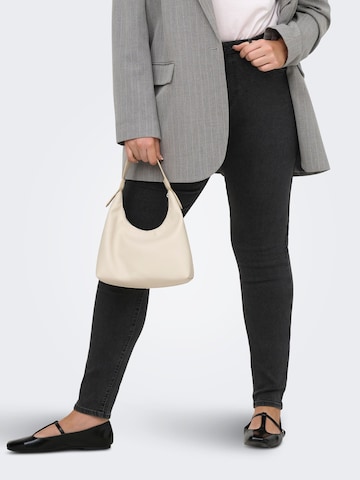 ONLY Carmakoma Skinny Jeans 'CARStorm' in Grijs: voorkant