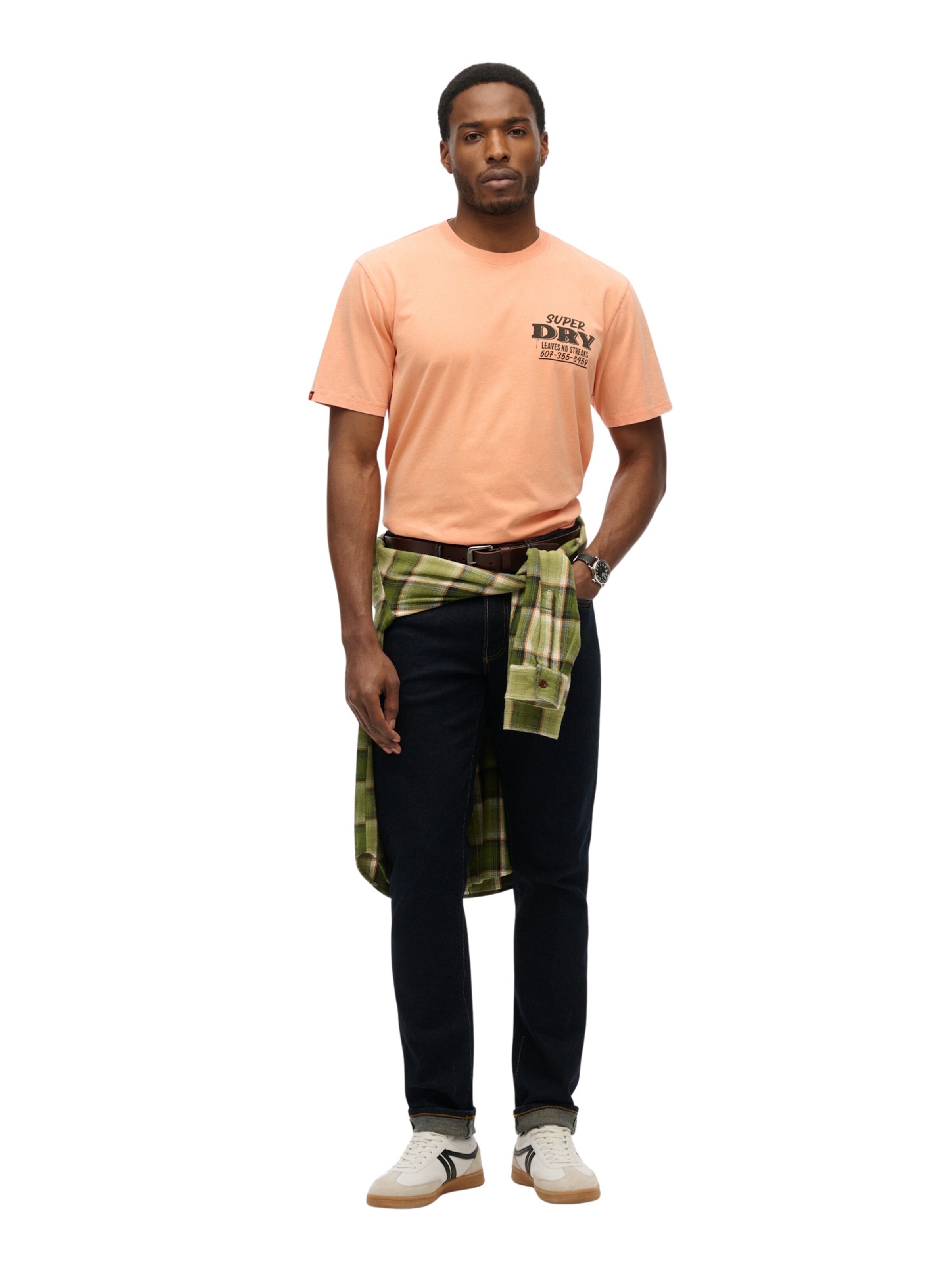 T-Shirt 'Trade Tools' Superdry en orange