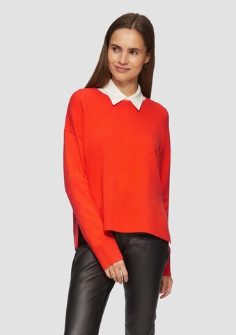 s.Oliver Pullover in Orange: Vorderseite