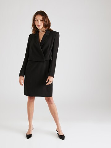 Robe 'Dajoana' BOSS en noir : devant