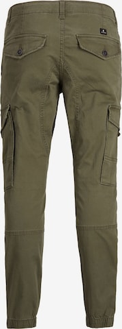 Jack & Jones Junior Дънки Tapered Leg Панталон 'Paul' в зелено