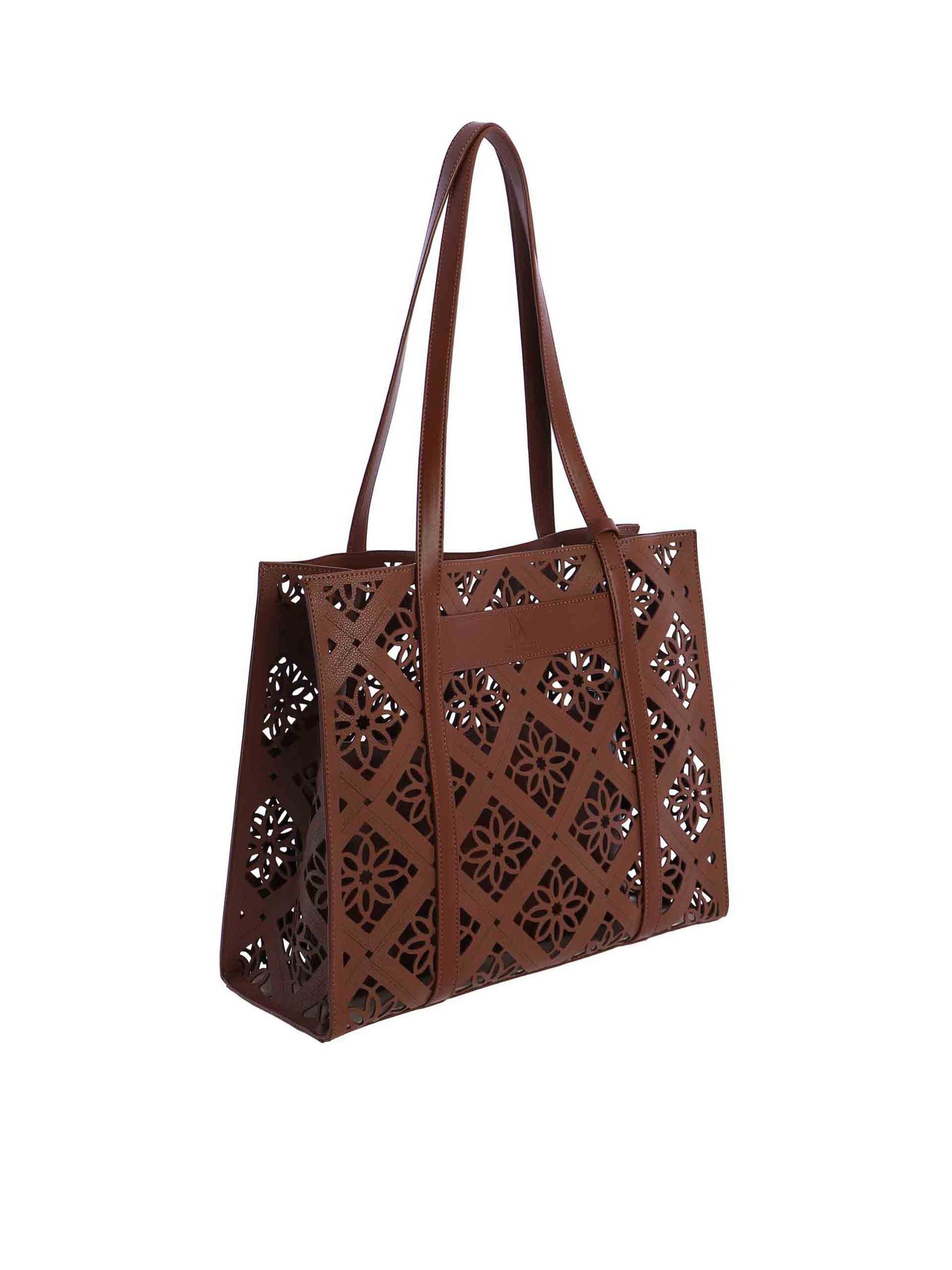 Don Algodon - Bolso de hombro 'Arousa' en marrón