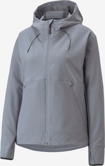 PUMA Chaqueta deportiva en gris / negro, Vista del producto