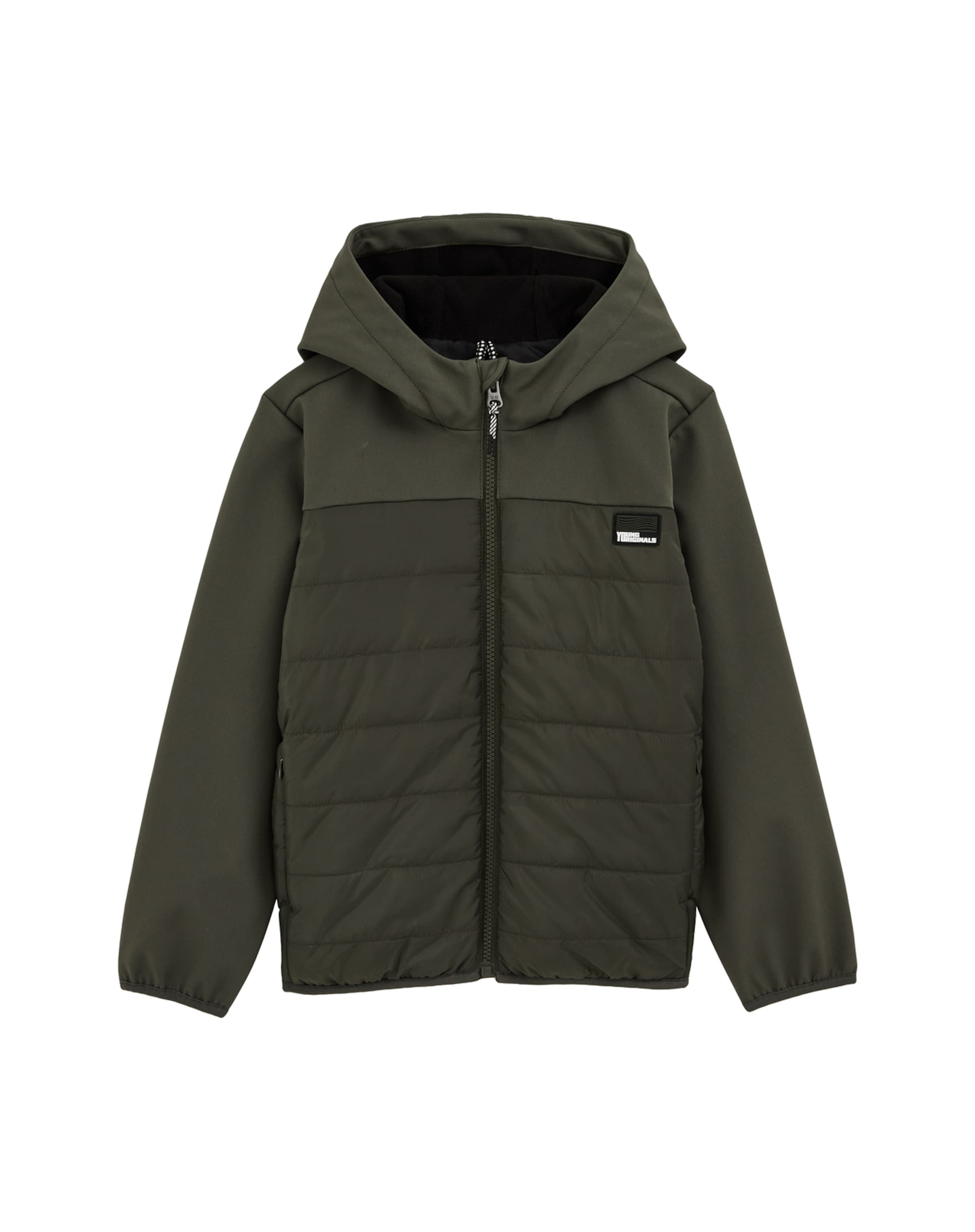 Veste mi-saison WE Fashion en vert : devant