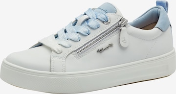 Baskets basses Tamaris en blanc : devant