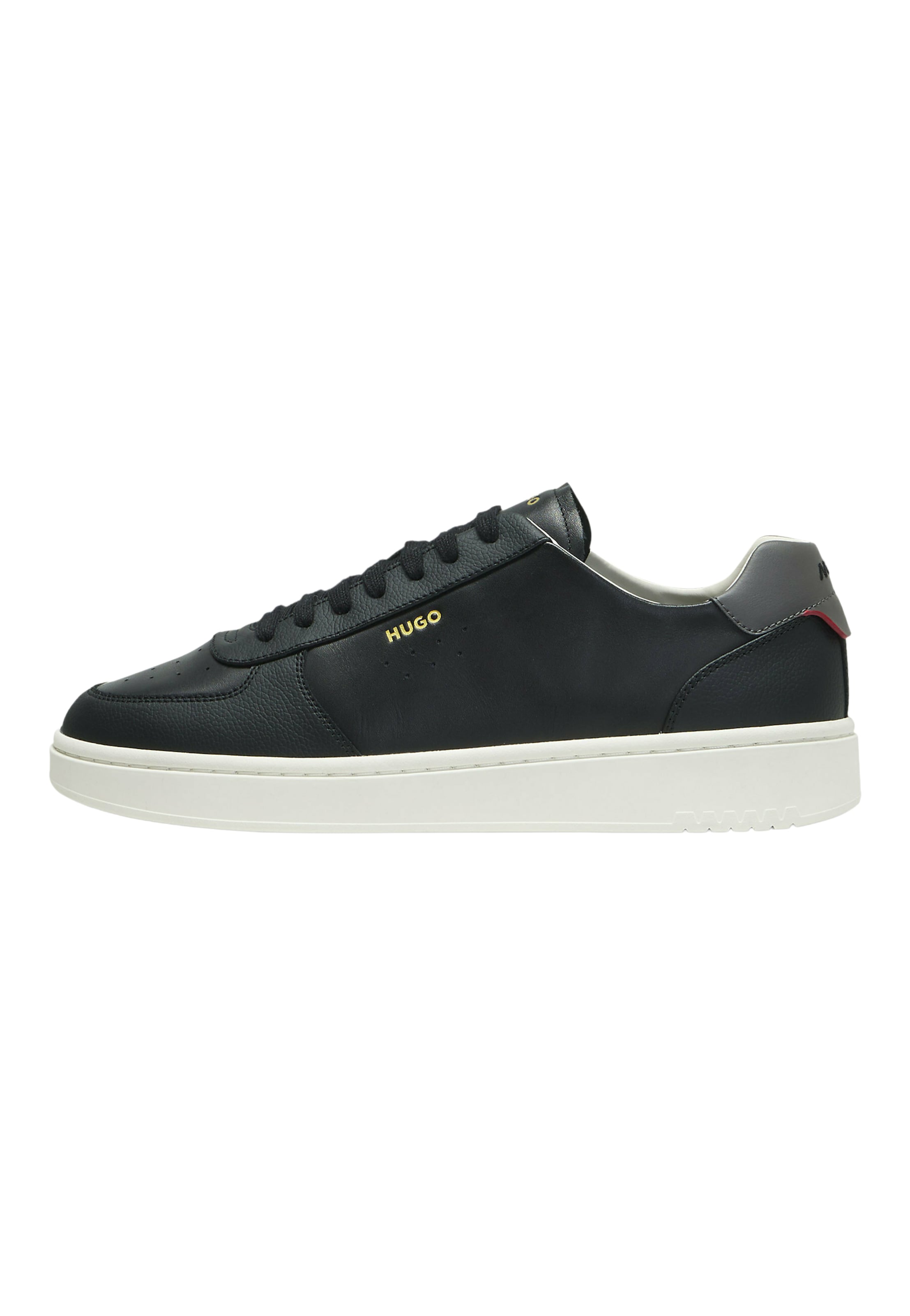 Sneaker bassa 'Neston' di HUGO in nero: frontale