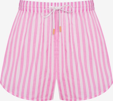 Mey Short Pajama Set 'Ailina' in Pink: front