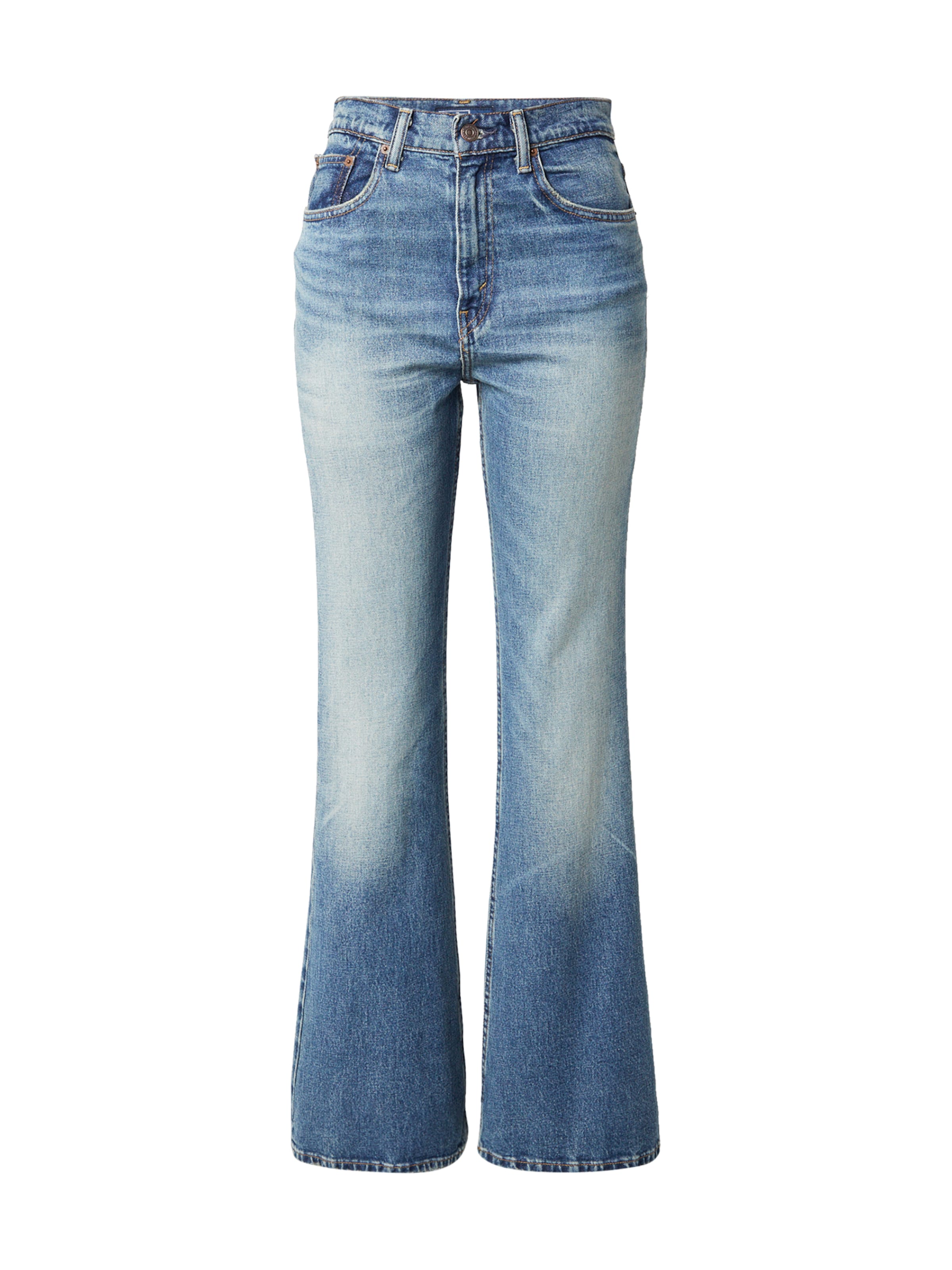 Polo Ralph Lauren Rozšírený strih Džínsy - Modrá: predná strana