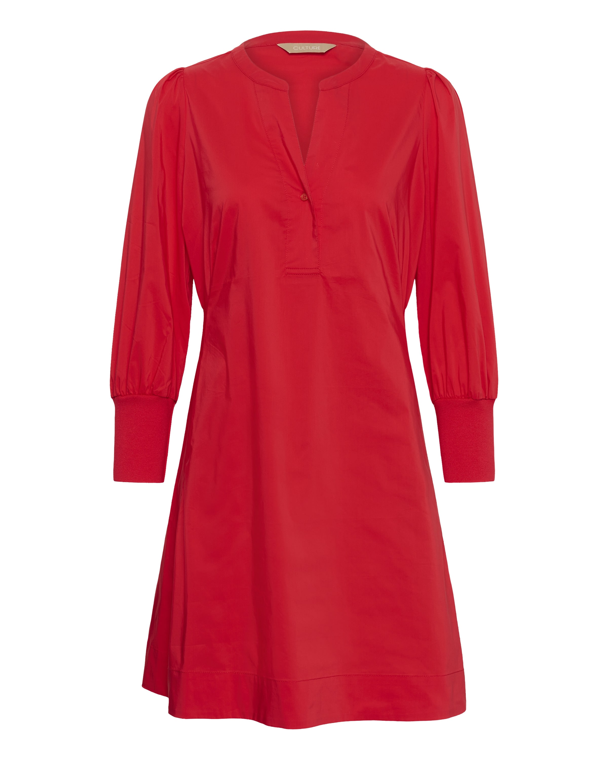 CULTURE Jurk 'Antoinett' in Rood: voorkant