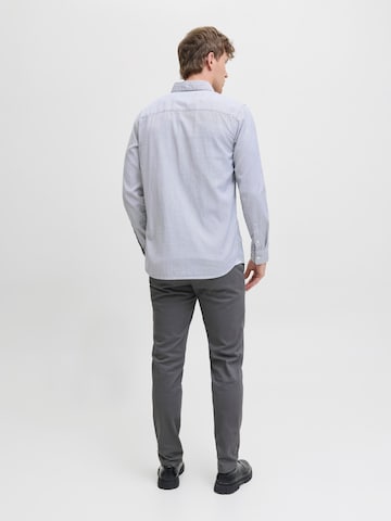 Coupe slim Pantalon chino 'JJIMarco JJDave' JACK & JONES en gris
