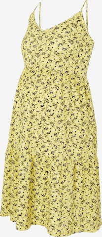 MAMALICIOUS Summer Dress 'Viky' in Yellow: front