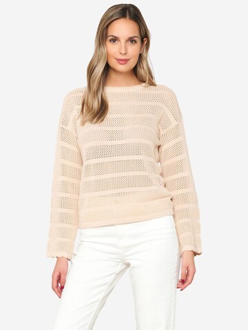 Pull-over LolaLiza en beige : devant