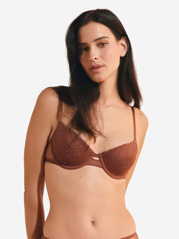 Classico Reggiseno 'Amazone' di ETAM in marrone