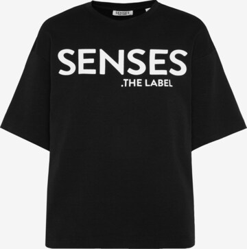 SENSES.THE LABEL Shirt in Black: front