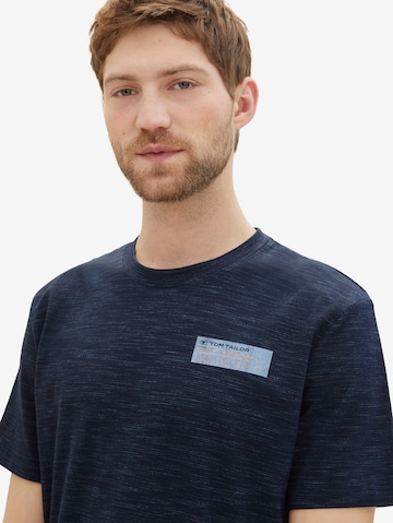 TOM TAILOR T-Shirt in Blau