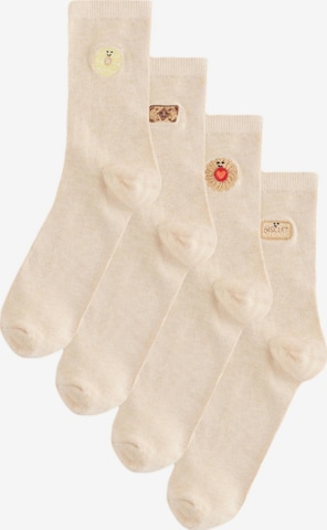 Next Sokker i beige: forside
