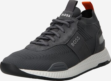 BOSS Sneaker low 'Titanium' i grå: forside